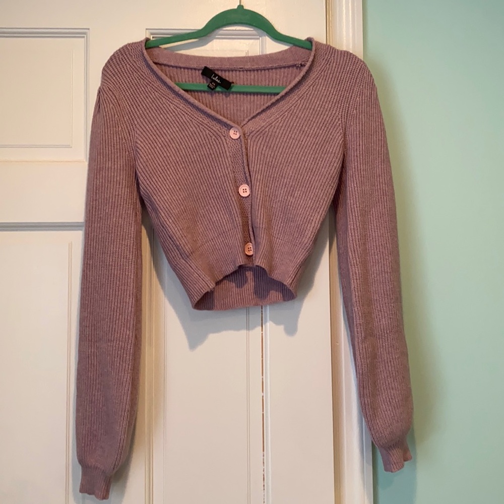 Cropped sweater